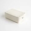 Toyo Steel White Stackable Storage Box 6" -Furniture Store 102926 1