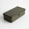 Toyo Steel Military Green Stackable Storage Box 7.9" 2 Toyo Steel Military Green Stackable Storage Box 7.9" -Furniture Store 102928 1