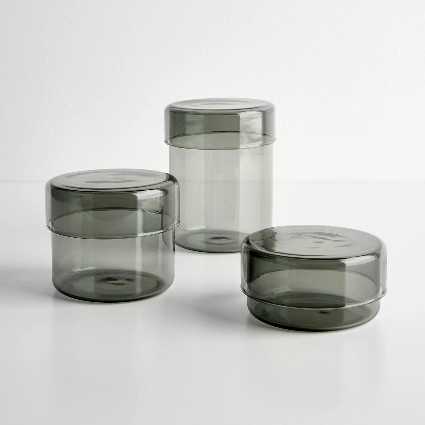 Schale Smoke Large Glass Case 4 Schale Smoke Large Glass Case - Image 2