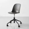 Alfi Dark Gray Reclaimed Work Chair