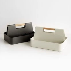 Elin Linen Desk Caddy -Furniture Store 102971 102972 1 1
