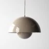 Flowerpot VP7 Gray Beige Pendant Lamp -Furniture Store 102979 1
