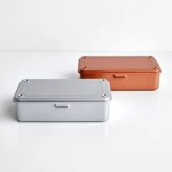 Toyo Steel Copper Stackable Storage Box 7.9" 13 Toyo Steel Copper Stackable Storage Box 7.9" -Furniture Store 102997 102998