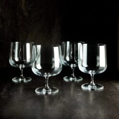 LSA International Arc Wine Glasses Set Of 4 -Furniture Store 103017 slate