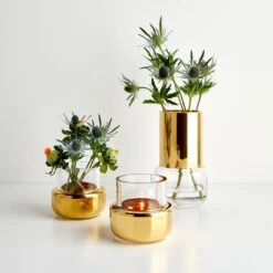 LSA International Aurum Vase 6.75" -Furniture Store 103018 103019 prop 1