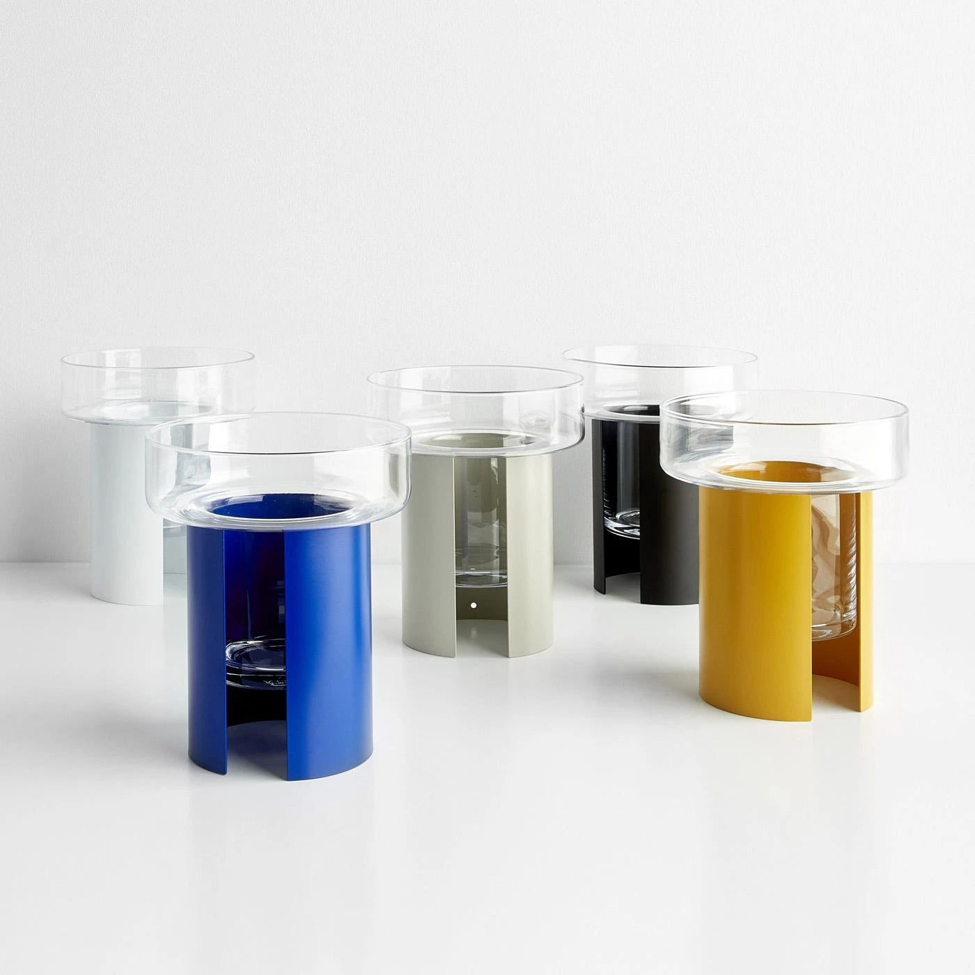 LSA International Terrazza Concrete Gray Planter 4 LSA International Terrazza Concrete Gray Planter - Image 2