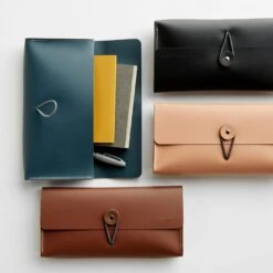 Deep Teal Leather Envelope Case -Furniture Store 103032 103033 103034 103035 prop 3