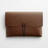 Pecan Leather Horizontal Case -Furniture Store 103038 1