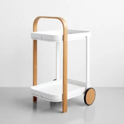 Bellwood White Cart 10 Bellwood White Cart -Furniture Store 103047 2