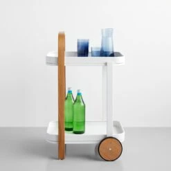 Bellwood White Cart 11 Bellwood White Cart -Furniture Store 103047 4