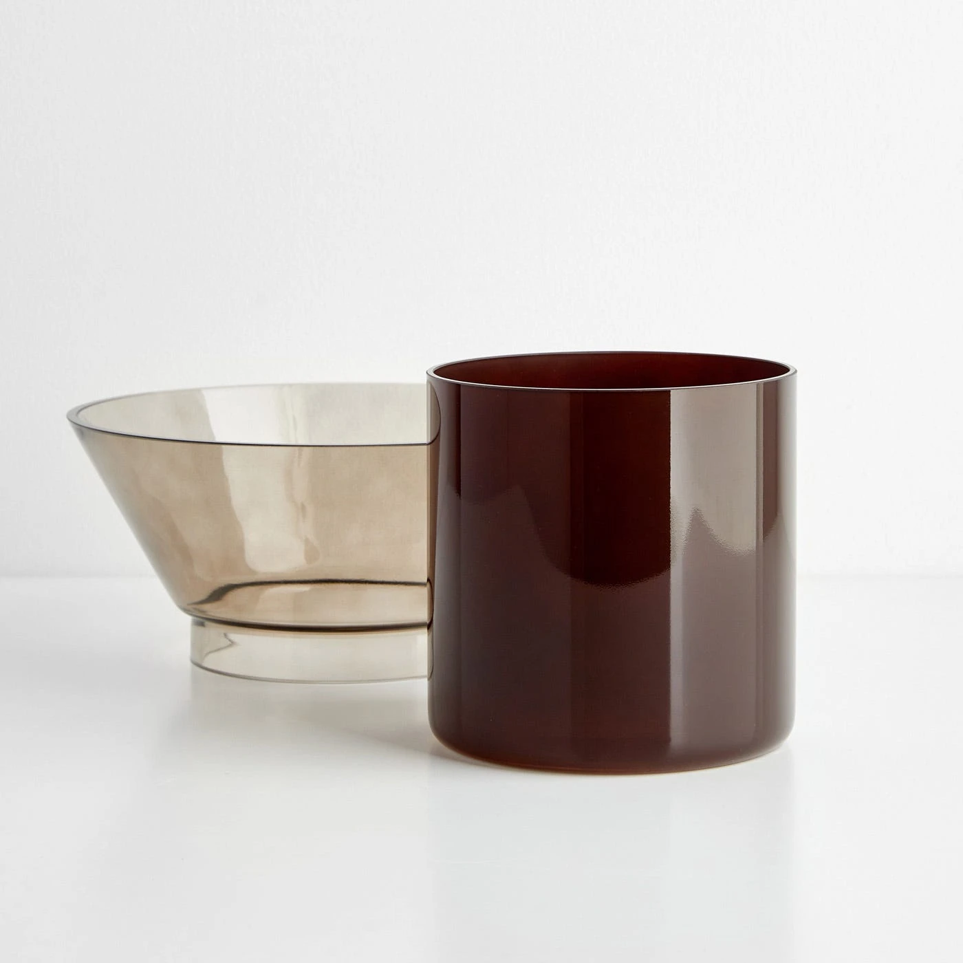 Broste Copenhagen Georg Dark Brown Vase 4 Broste Copenhagen Georg Dark Brown Vase - Image 2