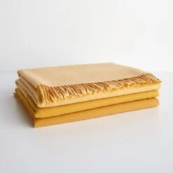 Miami Cornfields Yellow Throw Blanket -Furniture Store 103057 3