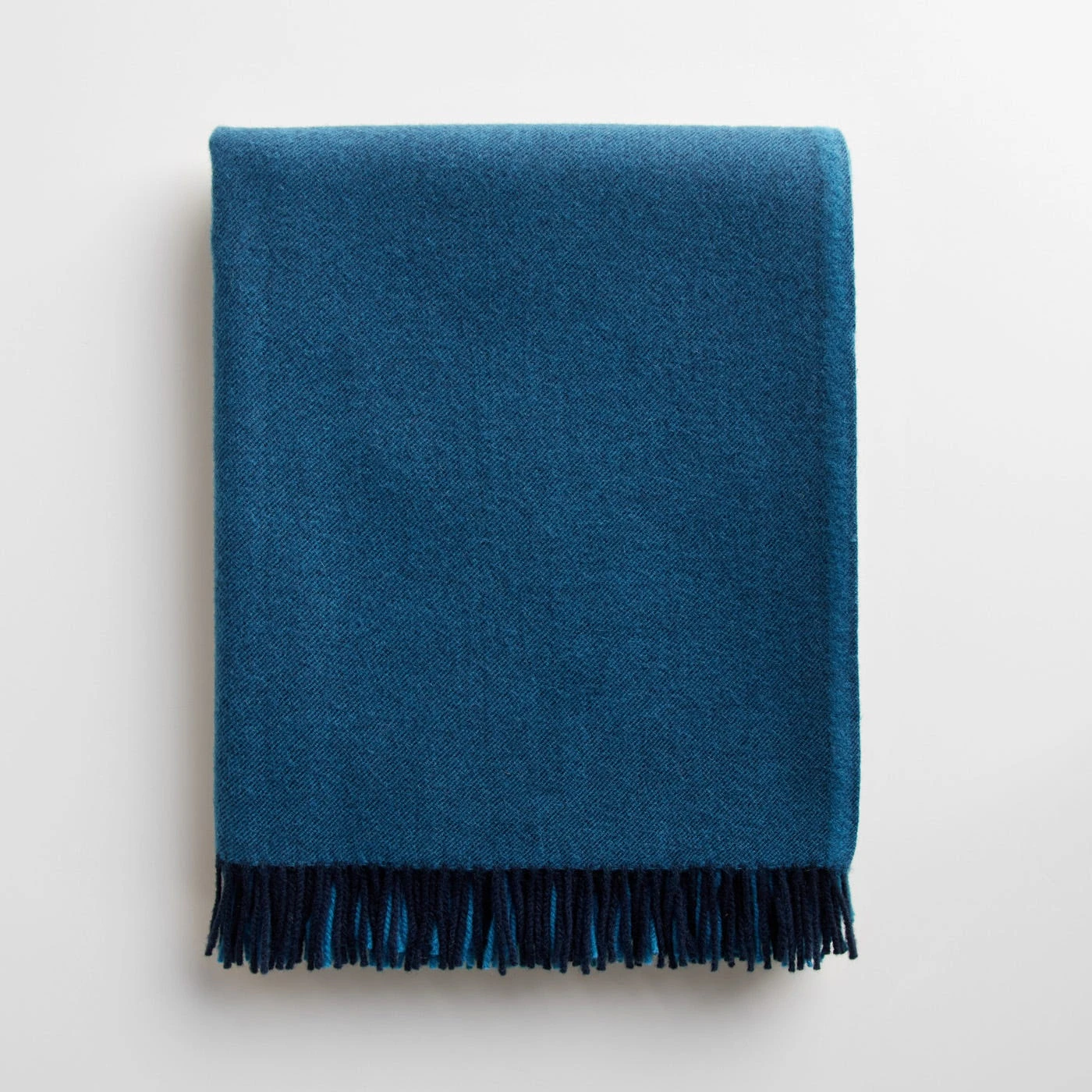 Miami Deep Ocean Blue Throw Blanket 4 Miami Deep Ocean Blue Throw Blanket - Image 2