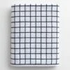 Mini Grid Black Bath Sheet -Furniture Store 103078 1
