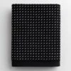 Stitch Black + White Bath Sheet -Furniture Store 103079 1