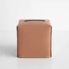 Clay Leather Tissue Cover -Furniture Store 103116 1