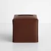 Pecan Leather Tissue Cover 2 Pecan Leather Tissue Cover -Furniture Store 103118 1