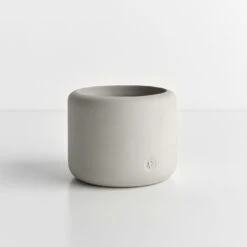 Botany Concrete Gray Small Planter