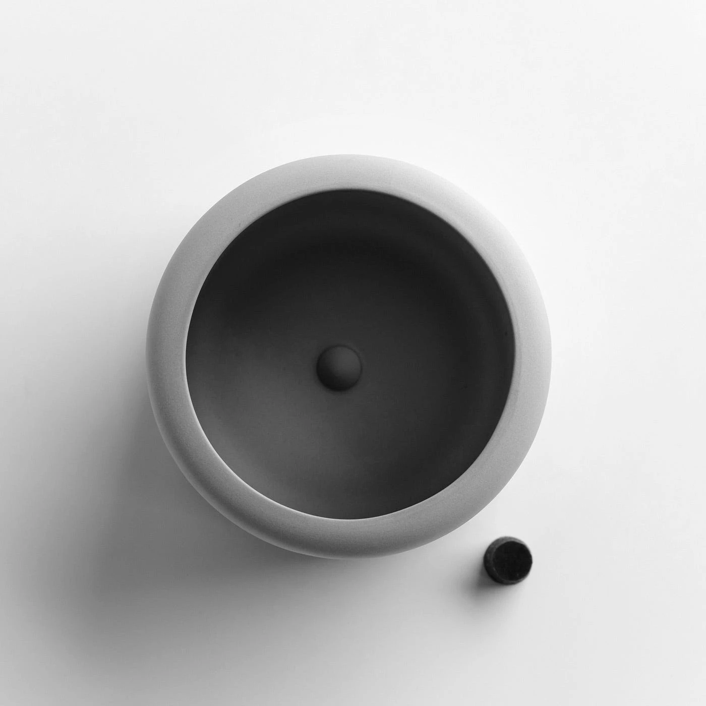 Botany Concrete Gray Small Planter 4 Botany Concrete Gray Small Planter - Image 2