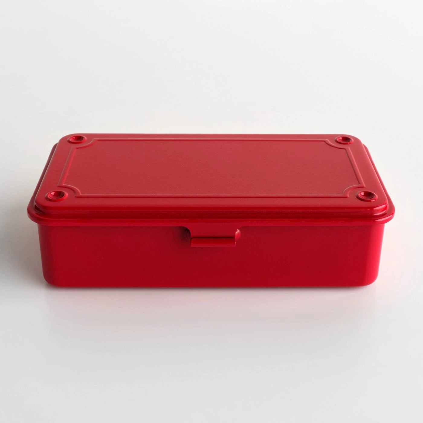 Toyo Steel Red Stackable Storage Box 7.9" 4 Toyo Steel Red Stackable Storage Box 7.9" - Image 2