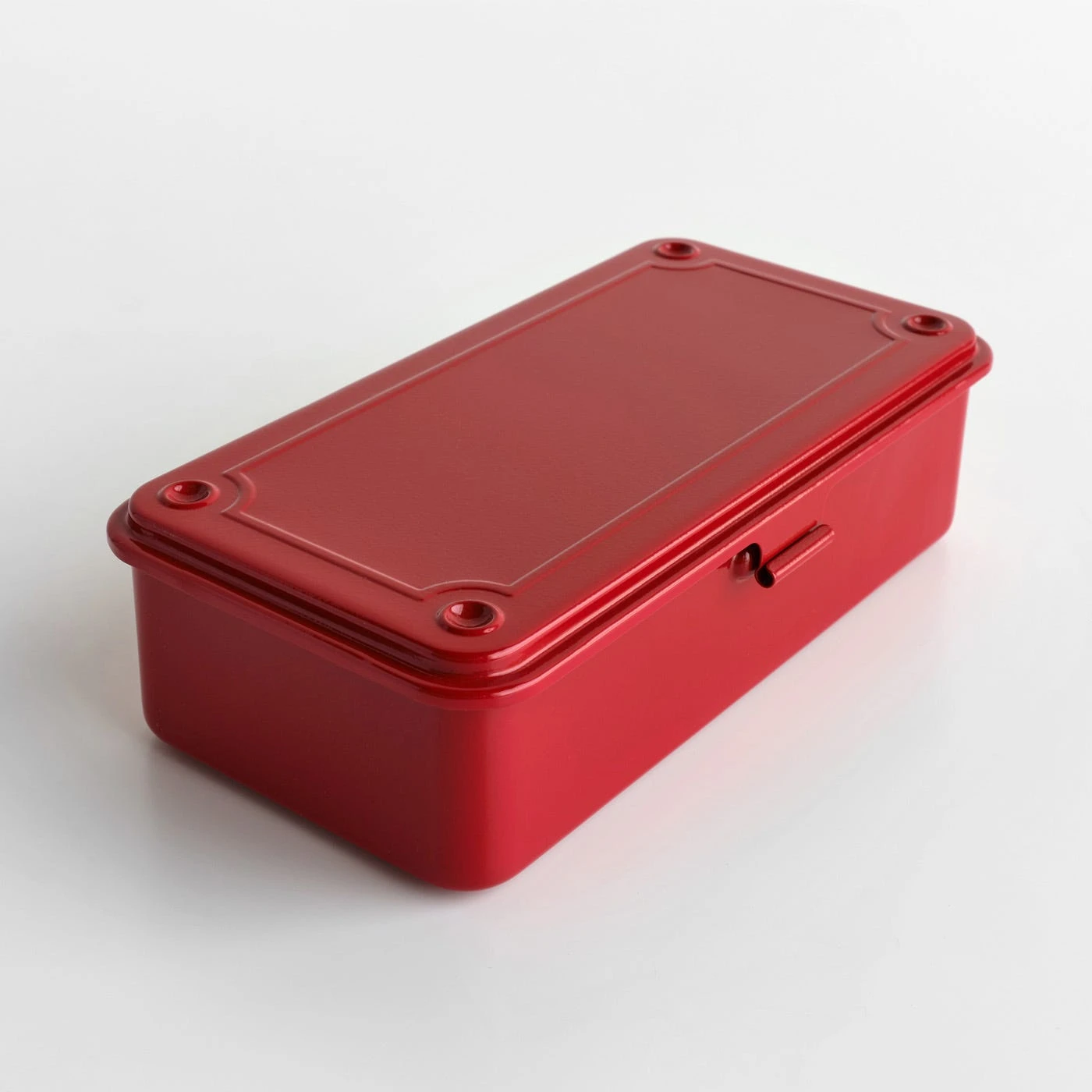 Toyo Steel Red Stackable Storage Box 7.9" 3 Toyo Steel Red Stackable Storage Box 7.9"