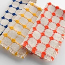 Wicker Persimmon Orange Napkins Set Of 4 12 Wicker Persimmon Orange Napkins Set Of 4 -Furniture Store 103164 103166 103165 2 1 1