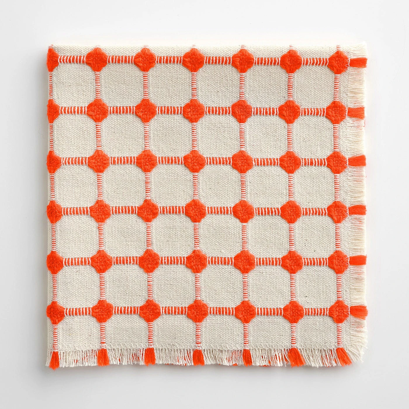 Wicker Persimmon Orange Napkins Set Of 4 3 Wicker Persimmon Orange Napkins Set Of 4