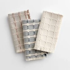 Hopsack Mocha And Sand Napkins Set Of 4 -Furniture Store 103167 103168 103169 1