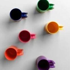 Heller Rainbow Mugs Set Of 6 -Furniture Store 103175 3