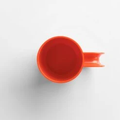 Heller Orange Mugs Set Of 6 -Furniture Store 103187 4