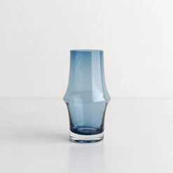 Arc Blue Vase 5.9" H