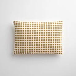 Tiles Yarrow Throw Pillow Cover 12" X 18"