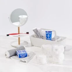 Schale Clear Small Glass Case -Furniture Store 2017 sum bath white accessories 3