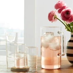 Cylinder Pitcher 2.1qt -Furniture Store 2017 sum summer party prep glass