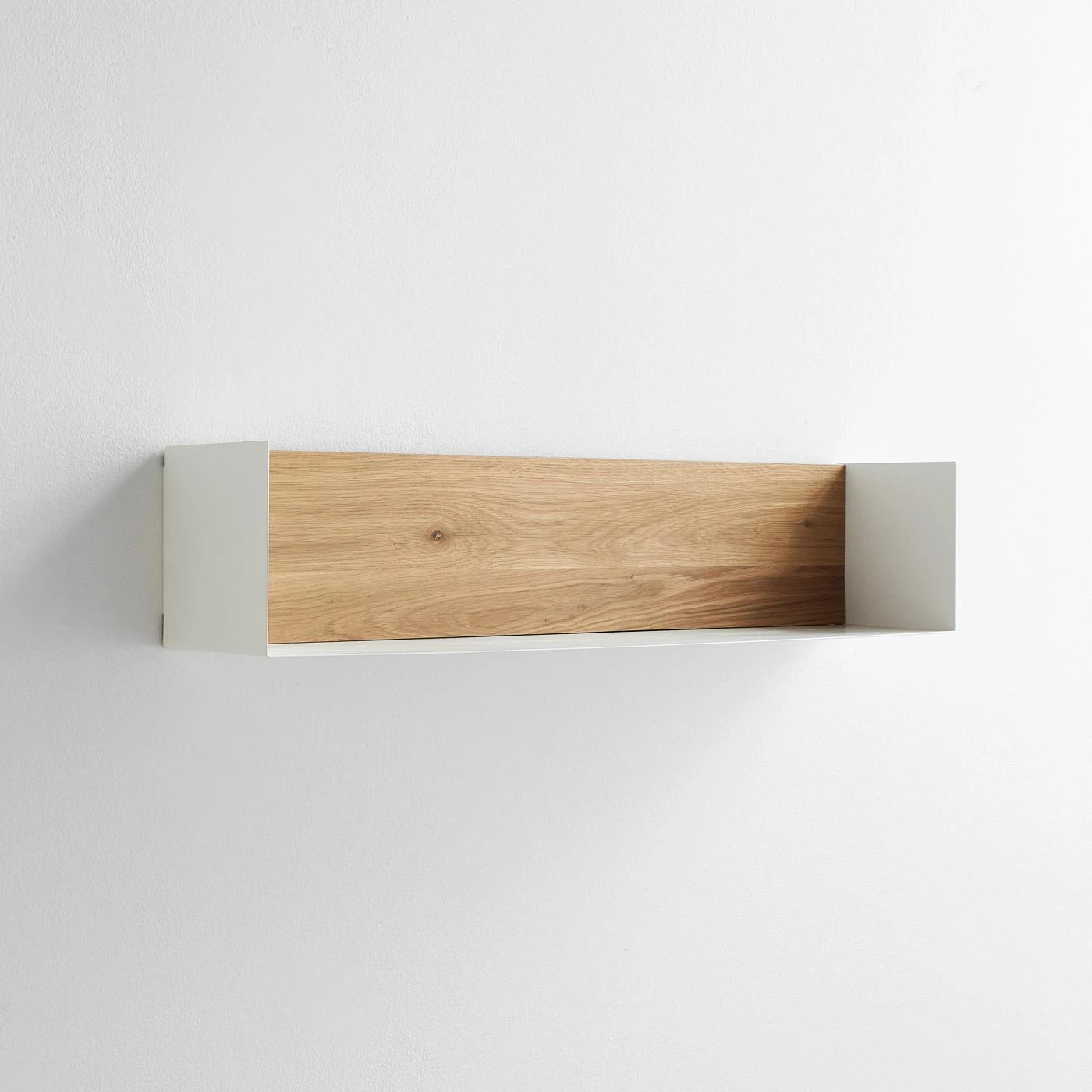 White Large U Wall Shelf 3 White Large U Wall Shelf