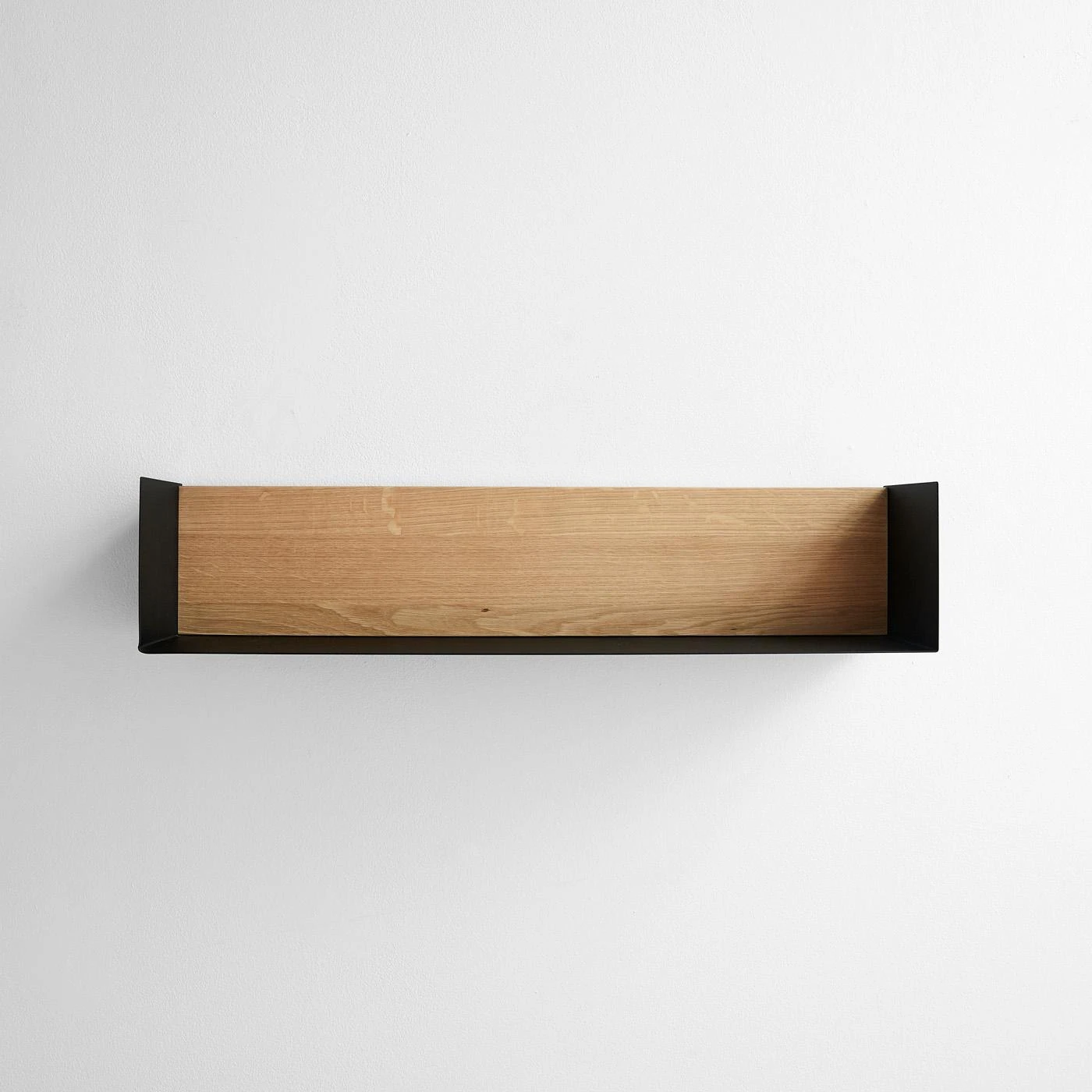 Black Large U Wall Shelf 4 Black Large U Wall Shelf - Image 2