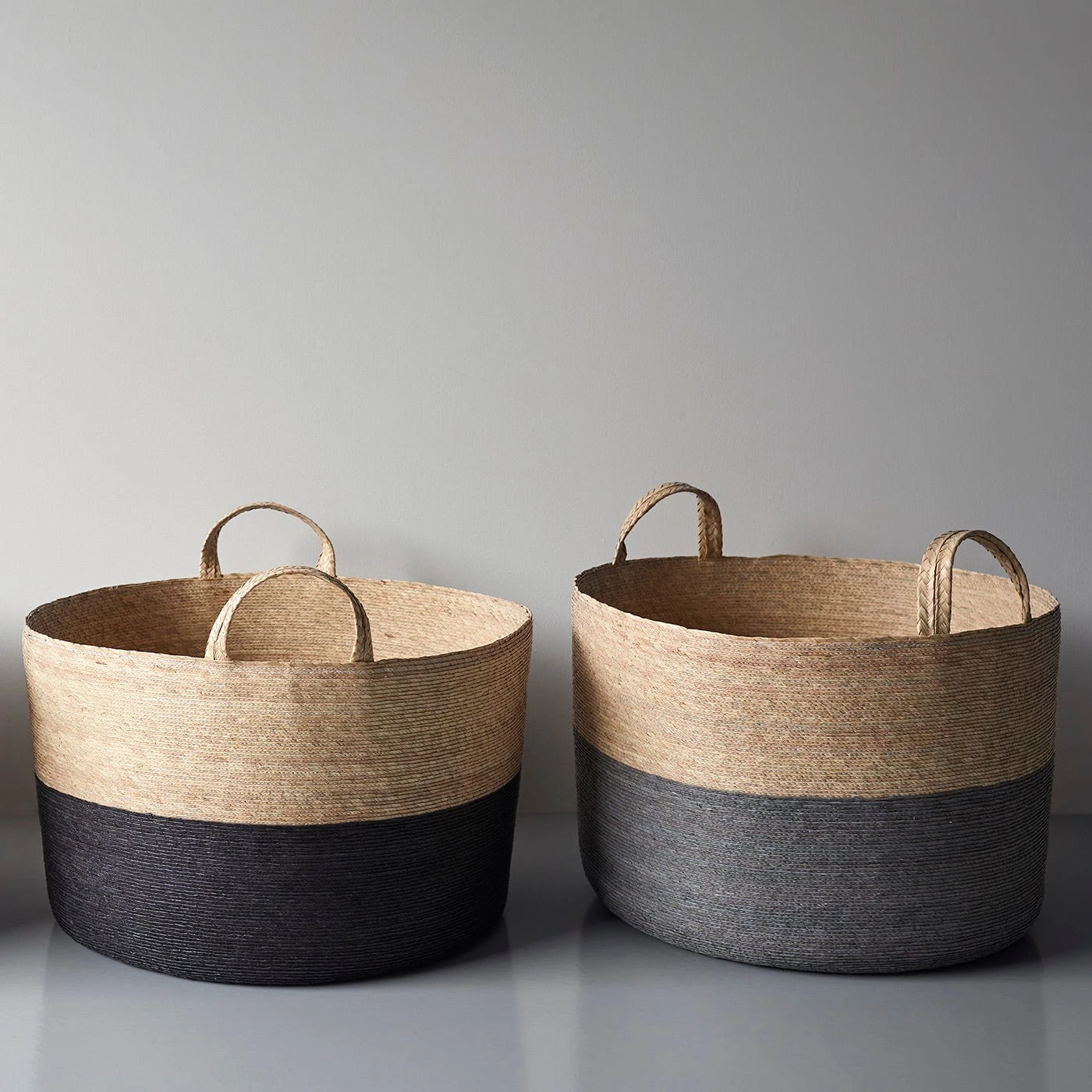 Gray Band Loma Basket 19.5" 5 Gray Band Loma Basket 19.5" - Image 3