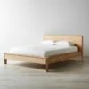 Nordic II Oak Bed