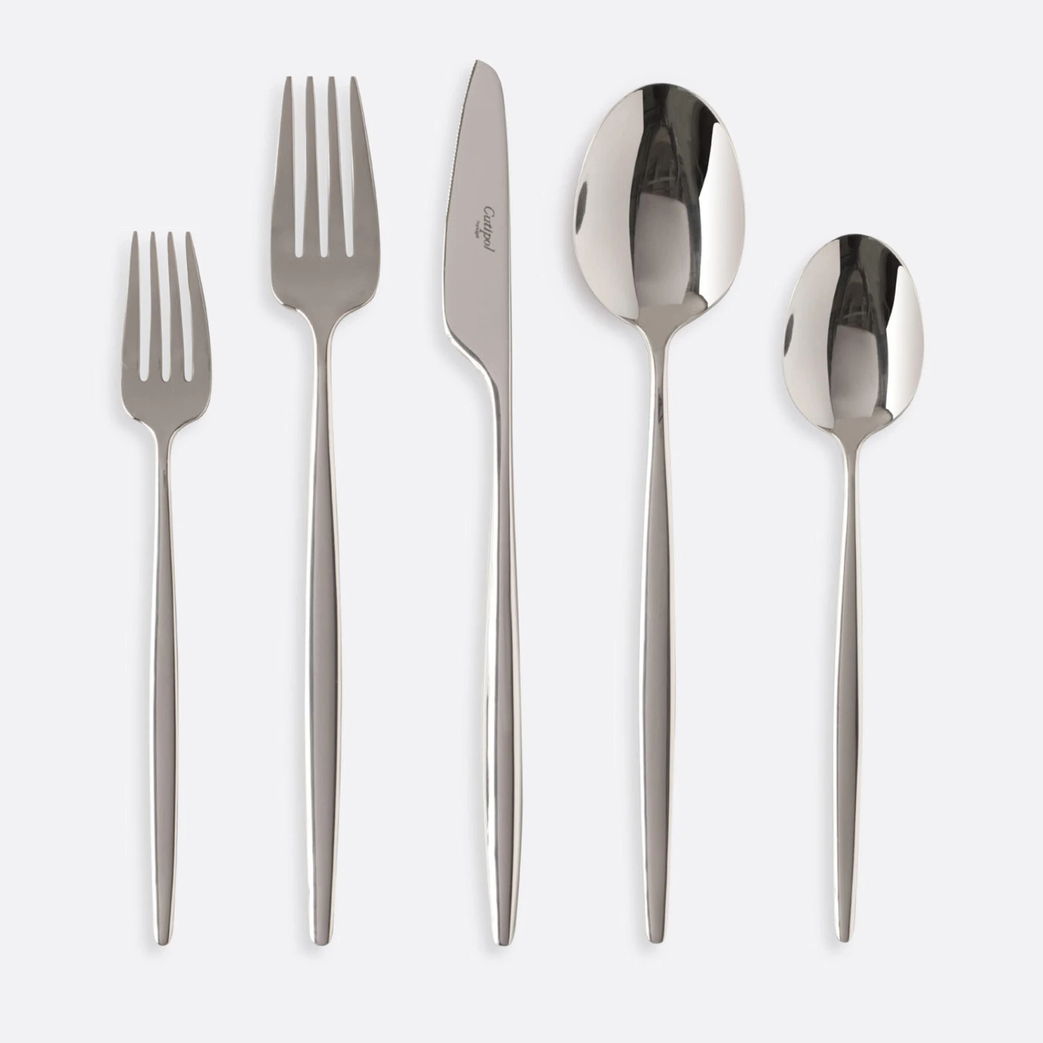 Eve Chrome 5pc Flatware Set 3 Eve Chrome 5pc Flatware Set