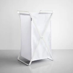 Tower White Laundry Hamper