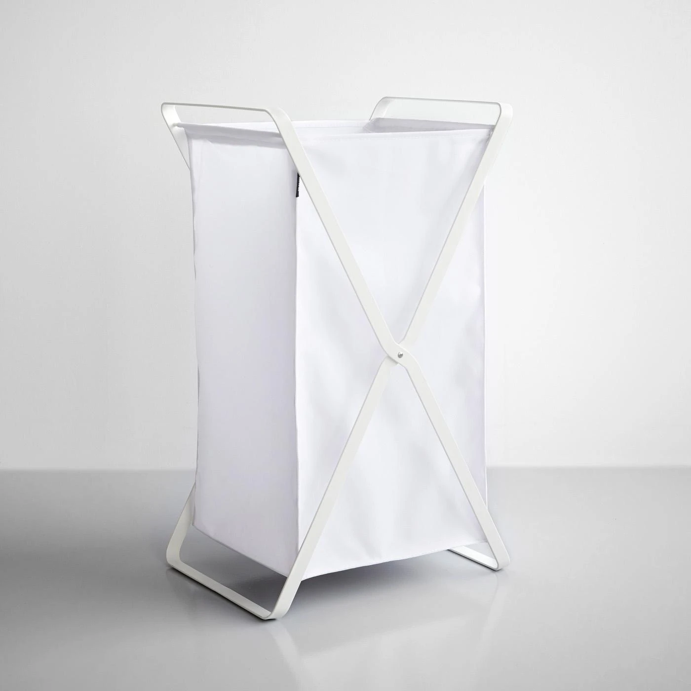 Tower White Laundry Hamper 3 Tower White Laundry Hamper