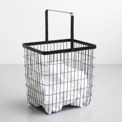 Tower Black Large Floor Basket -Furniture Store a203084cb 4