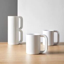 Heller White Mug -Furniture Store a210030m