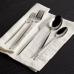 Eve Chrome 5pc Flatware Set 18 Eve Chrome 5pc Flatware Set -Furniture Store a231235f 1