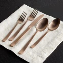 Galvin Copper 5pc Flatware Set 17 Galvin Copper 5pc Flatware Set -Furniture Store a386048f 1