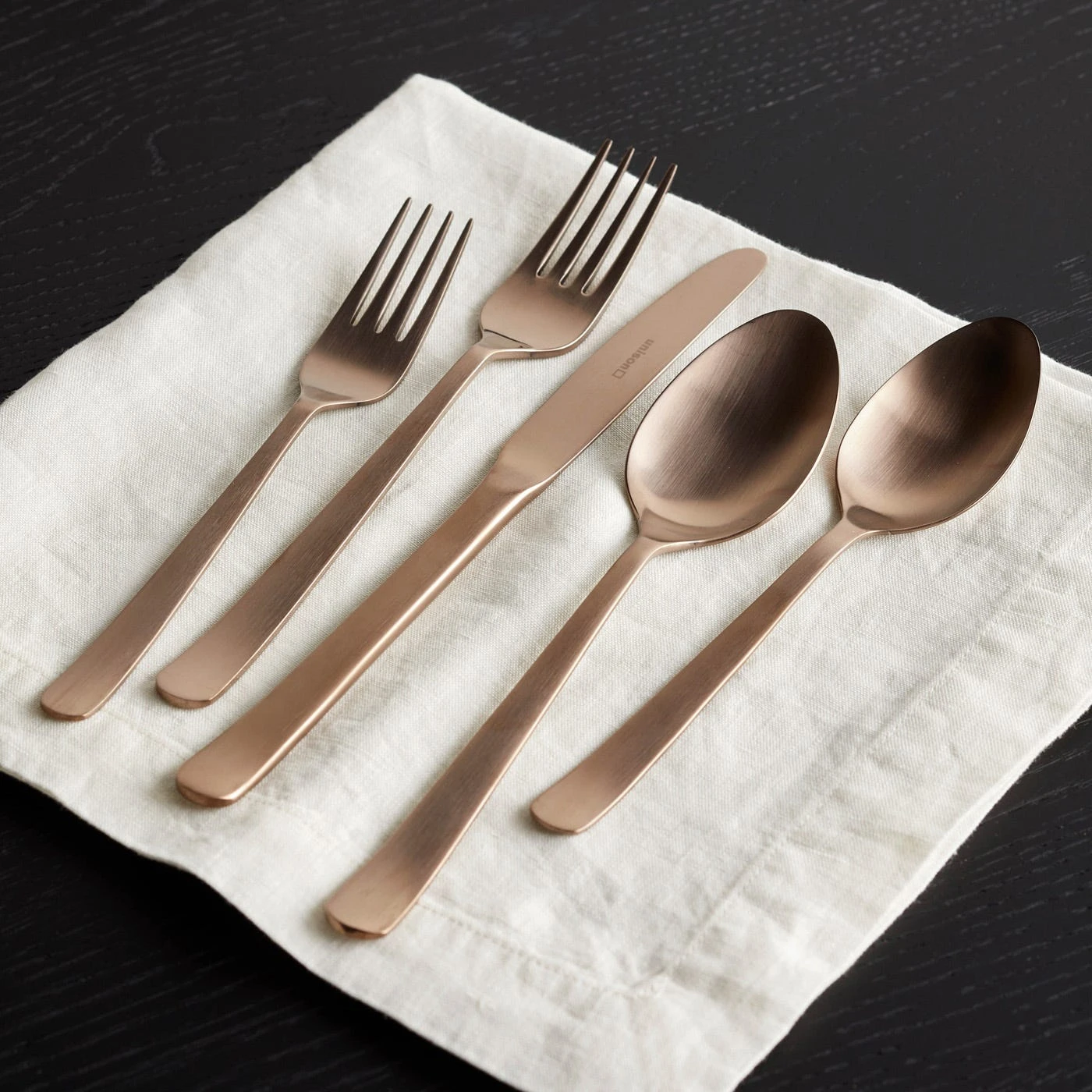 Galvin Copper 5pc Flatware Set 5 Galvin Copper 5pc Flatware Set - Image 3