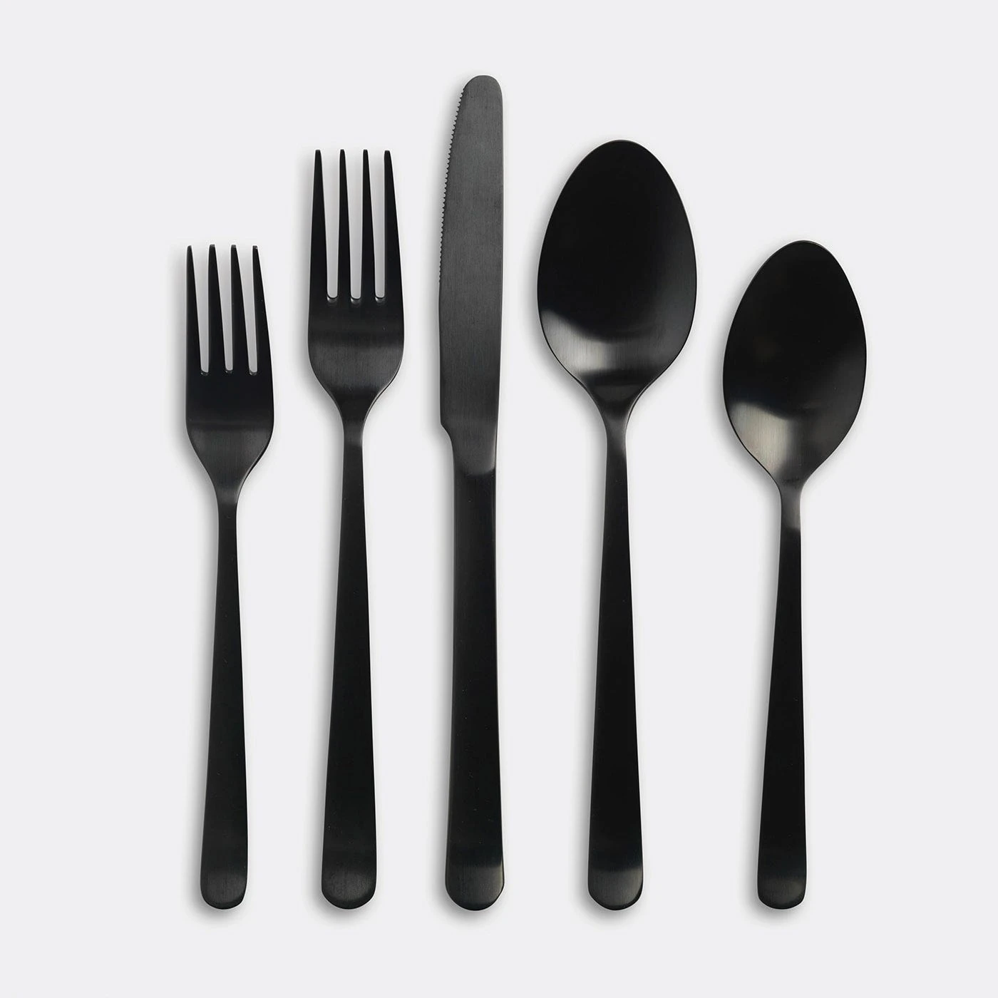 Galvin Black 5pc Flatware Set 3 Galvin Black 5pc Flatware Set