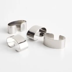 Chrome Silver Napkin Ring