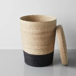 Black Band Large Hamper -Furniture Store a553124h new gallery 3