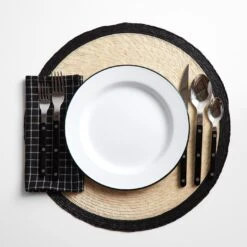 Falcon Black Enamelware Plates Set Of 4 17 Falcon Black Enamelware Plates Set Of 4 -Furniture Store a553124p 100186 a134084p4 a563084p gallery 1 3